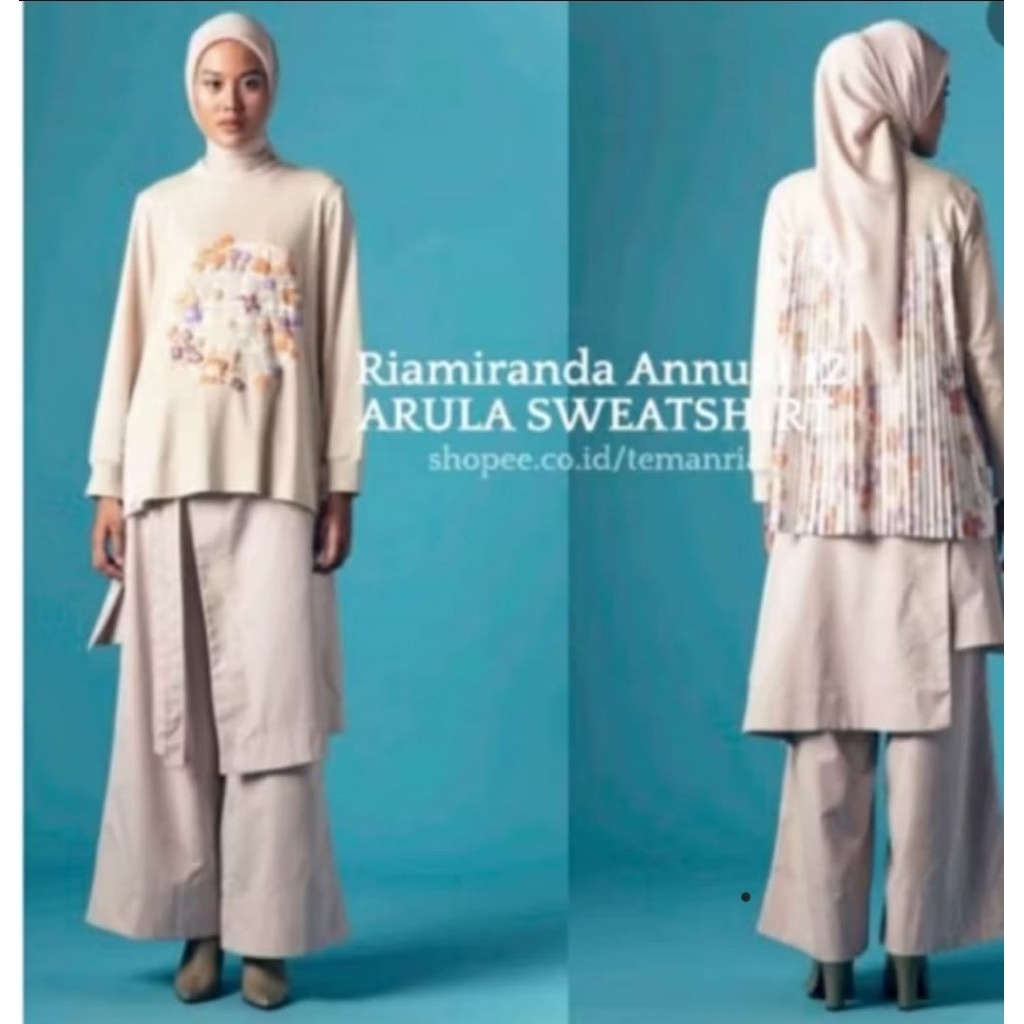 Ria Miranda Annual LIMITED ARULA SWEATSHIRT NWT