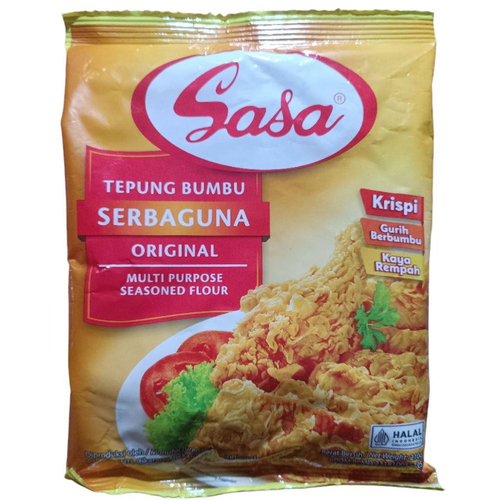 

Tepung Sasa Serbaguna Original Kentucky Kentaki 210gr 210 gr