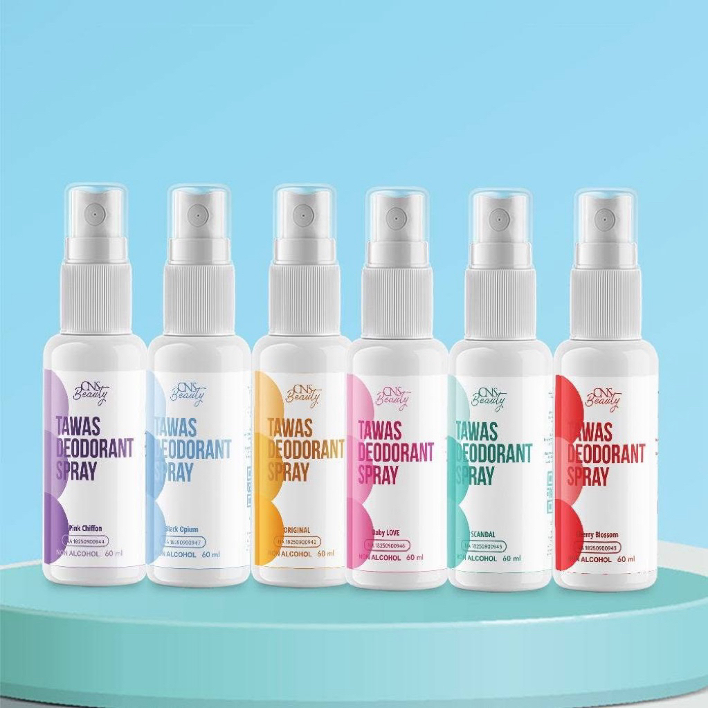 CNS BEAUTY - Deodorant Spray Tawas Ori Bpom