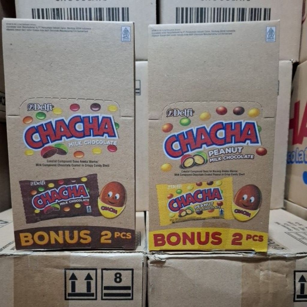 

Chacha 5g Jual box (isi 22pcs) 1 box