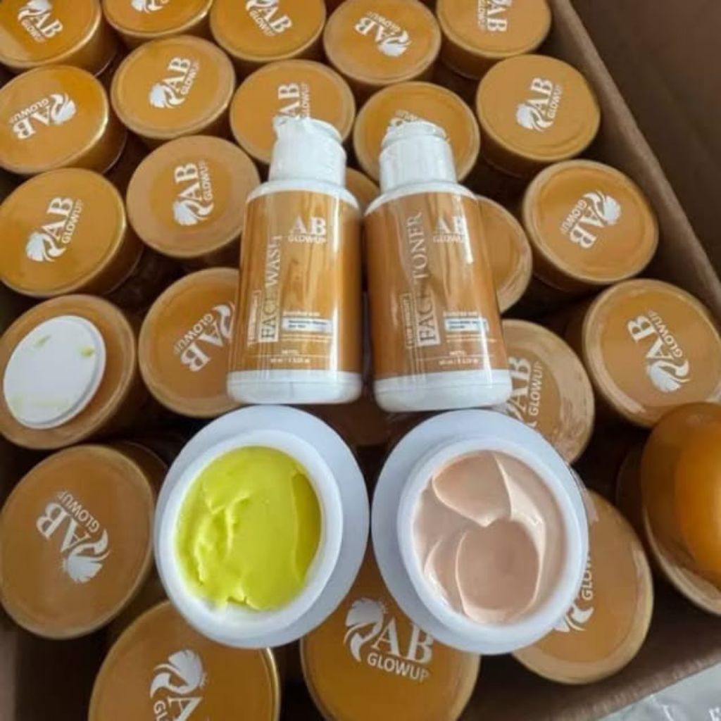 Ab glow/ ab glow skincare/ skincare ab glow/ab glow up skincare paket premium/ab glow premium/skinca