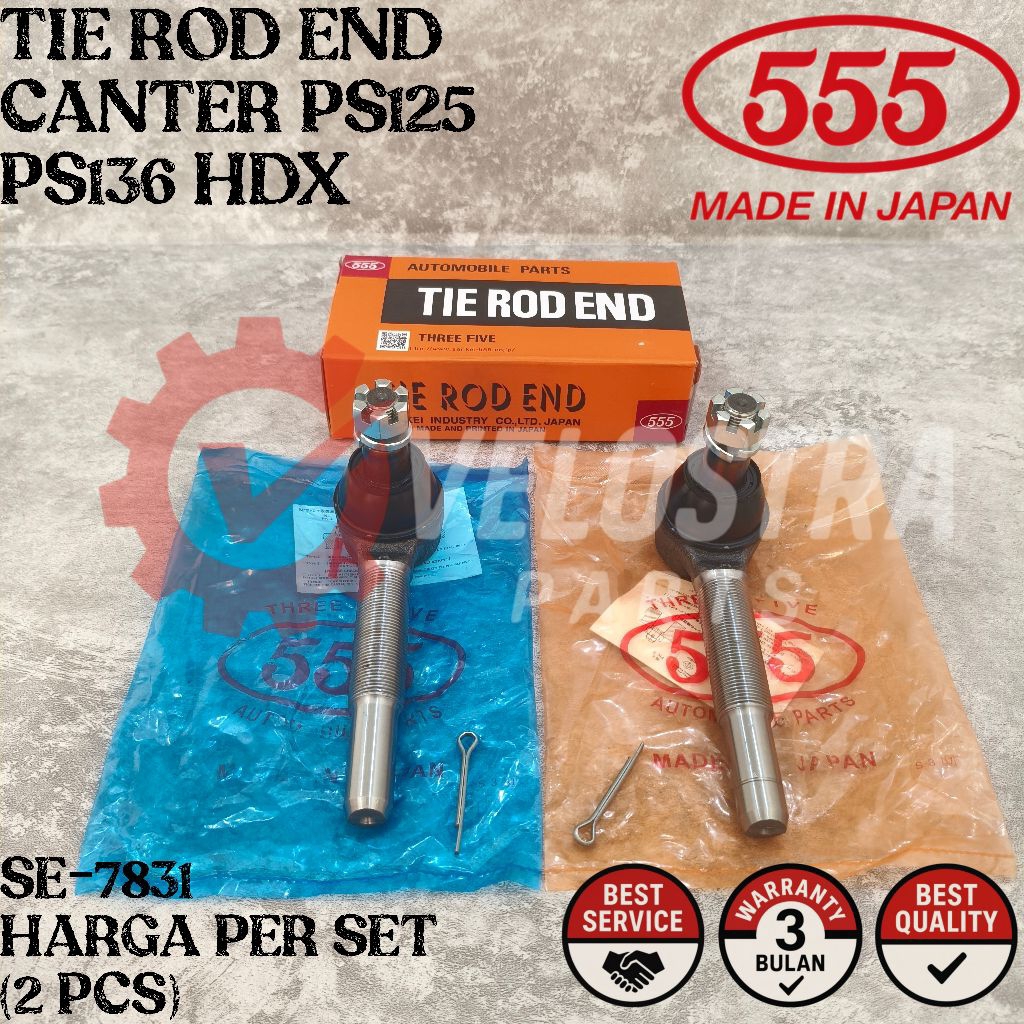 Tie Rod End Tierod Canter PS125 PS136 HDX HDL Merk 555