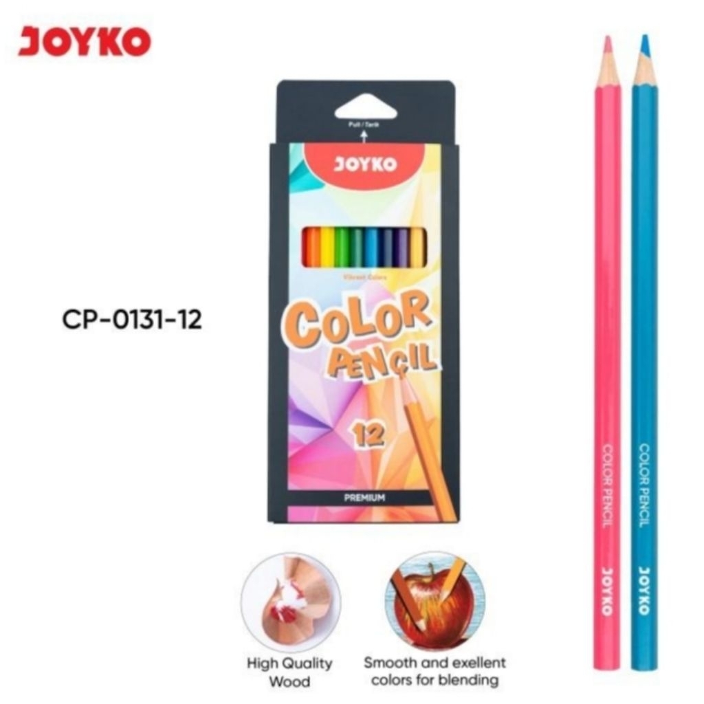 

Joyko Premium color Pensil warna CP-0131-12