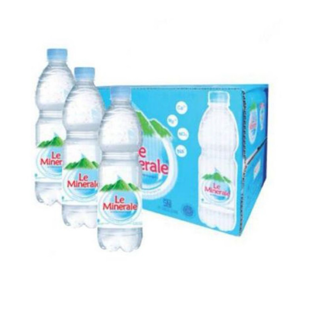 

Le minerale 600ml- 1 dus isi 24 botol