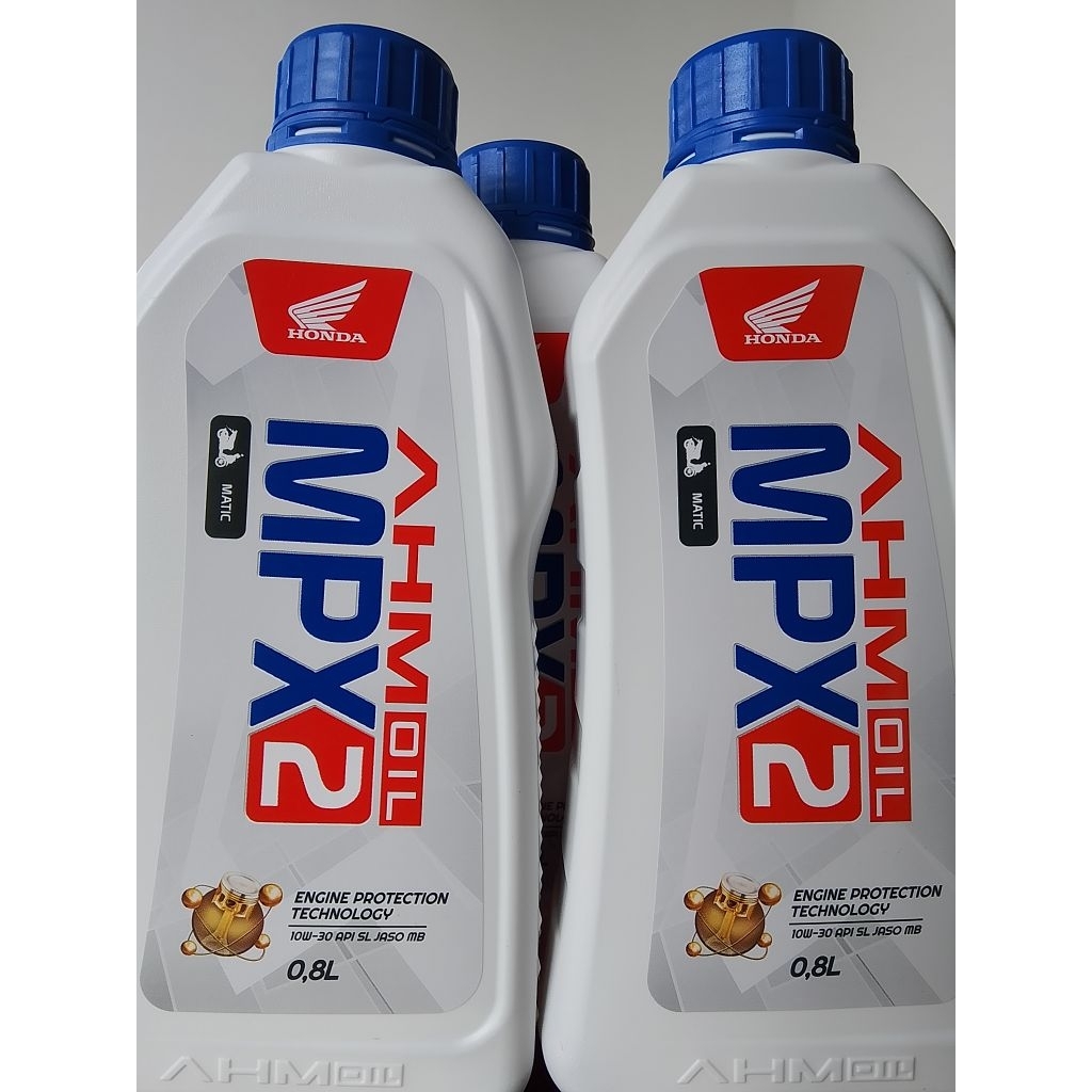 AHM OIL MPX2 0,8L 10W-30 matic original terverifikasi keasliannya
