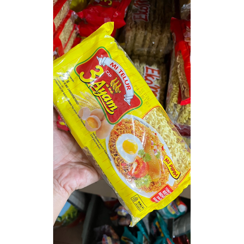

Mie Cap 3 Ayam (Kuning)