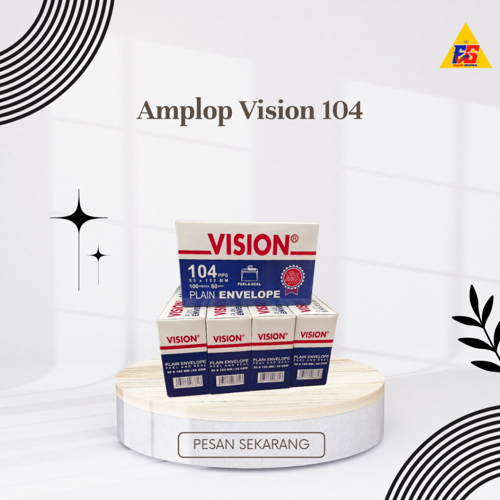 

Amplop Vision 104
