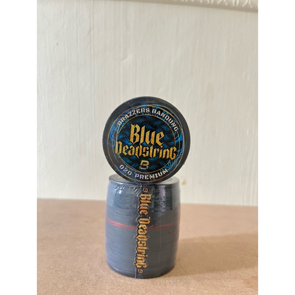 Gelasan Brazzers Bandung "BLUE DEADSTRING 0,20" Matot Kecil Untuk Seot / Sukoi Ringan Bahan Biru Ori