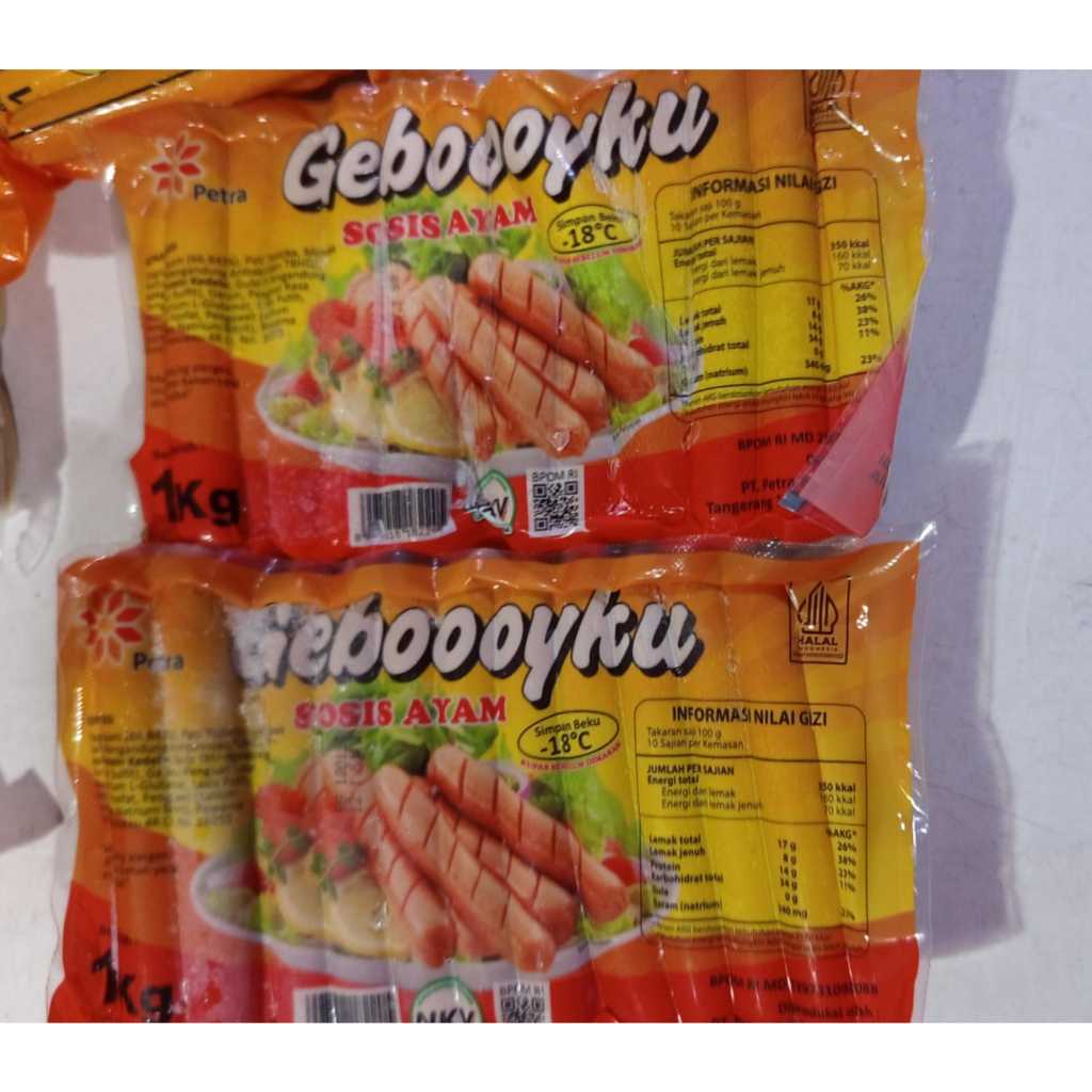 

SOSIS AYAM MERAH GEBOY 1KG