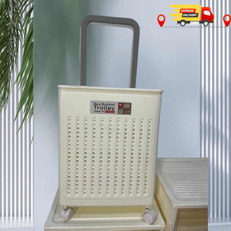 Keranjang belanja kecil, keranjang pakaian kotor, keranjang cucian, keranjang pembersih raksasa yang