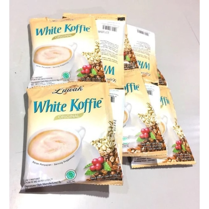

Luwak White Coffee Sachet Renceng Isi 10