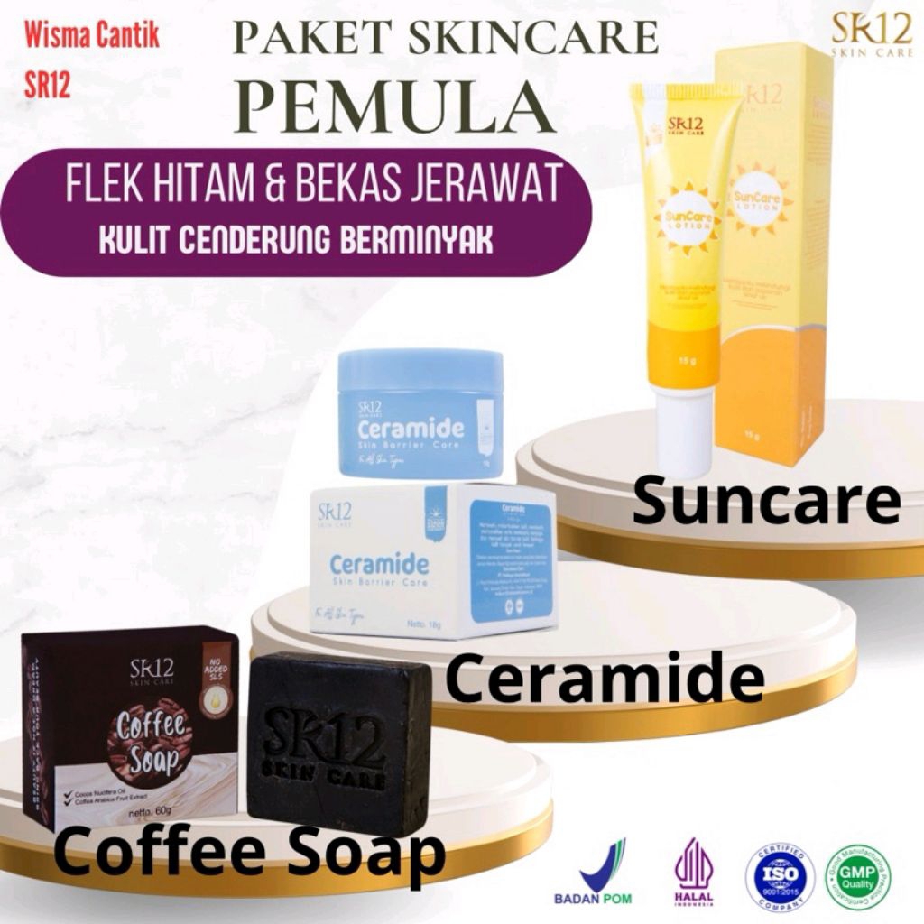 Paket skincare SR12 Basic skincare SR12
