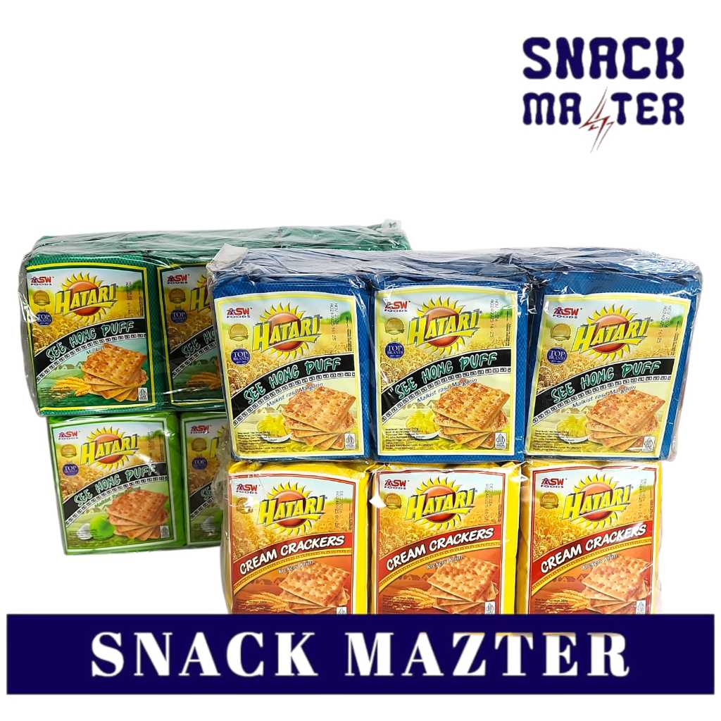 

Hatari Crakers PACK - Netto 245 gr x 6 bks