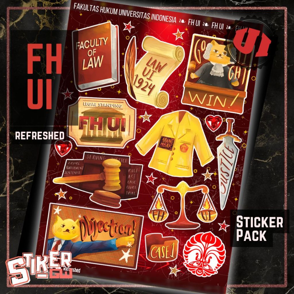 

[NEW] Sticker Pack FH UI Refreshed | STIKER MAKARA FAKULTAS HUKUM UNIVERSITAS INDONESIA | StikerGW