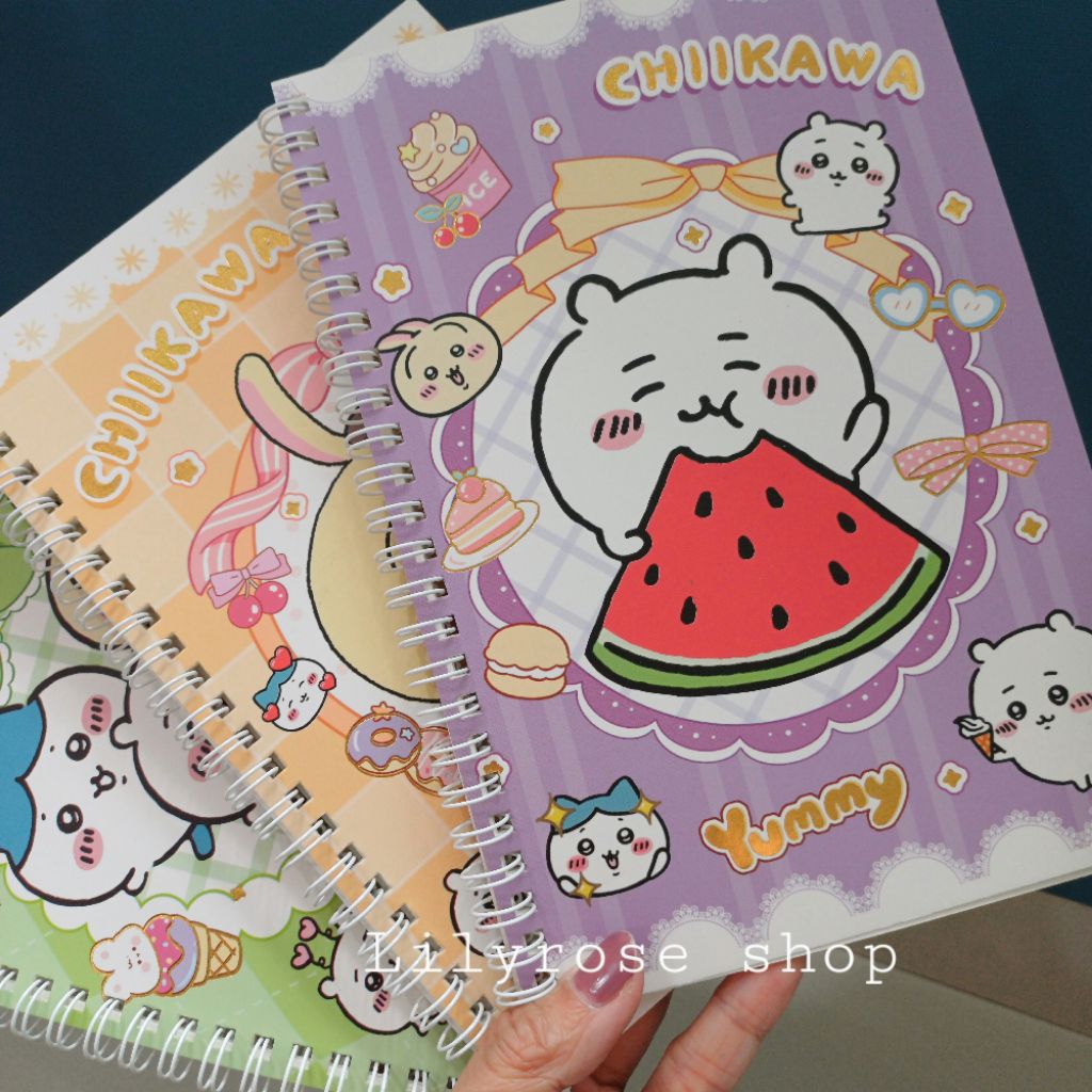 

Buku tulis ring A5 CHIIKAWA 2121