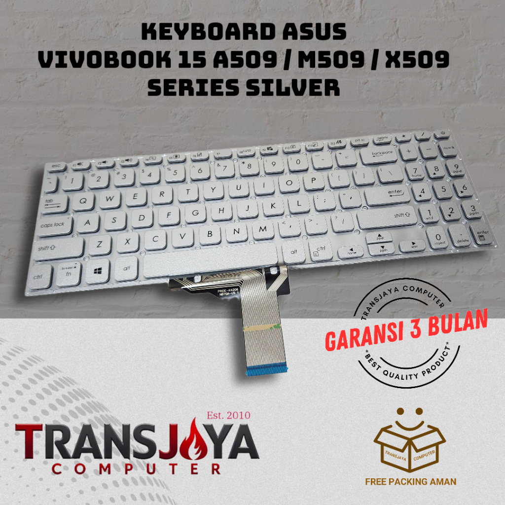 Keyboard Laptop Asus Vivobook 15 A509 A509f A509fa A509fj A509ma X509 X509f X509fj X509ja X509jp X50