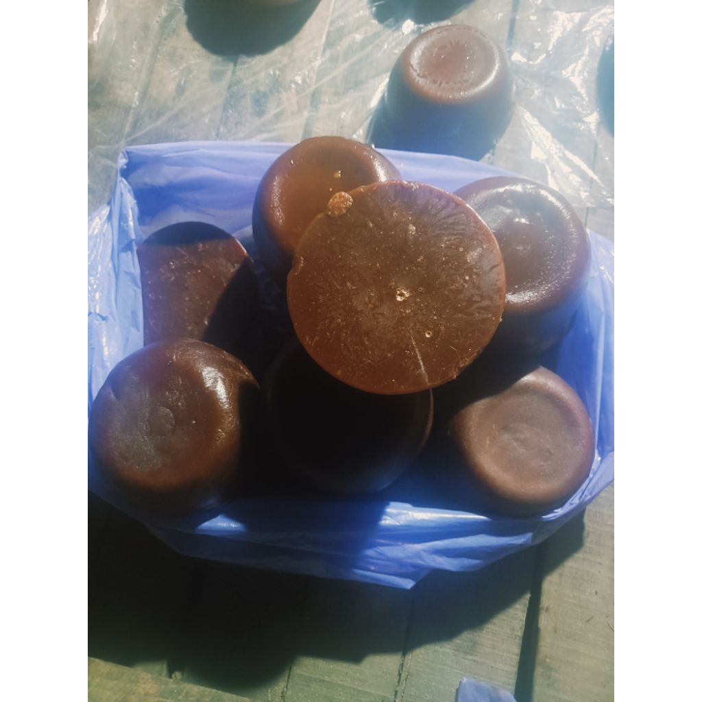 

gula merah/gula aren dari banyu lahang asli Kandangan berat kemasan 500gram