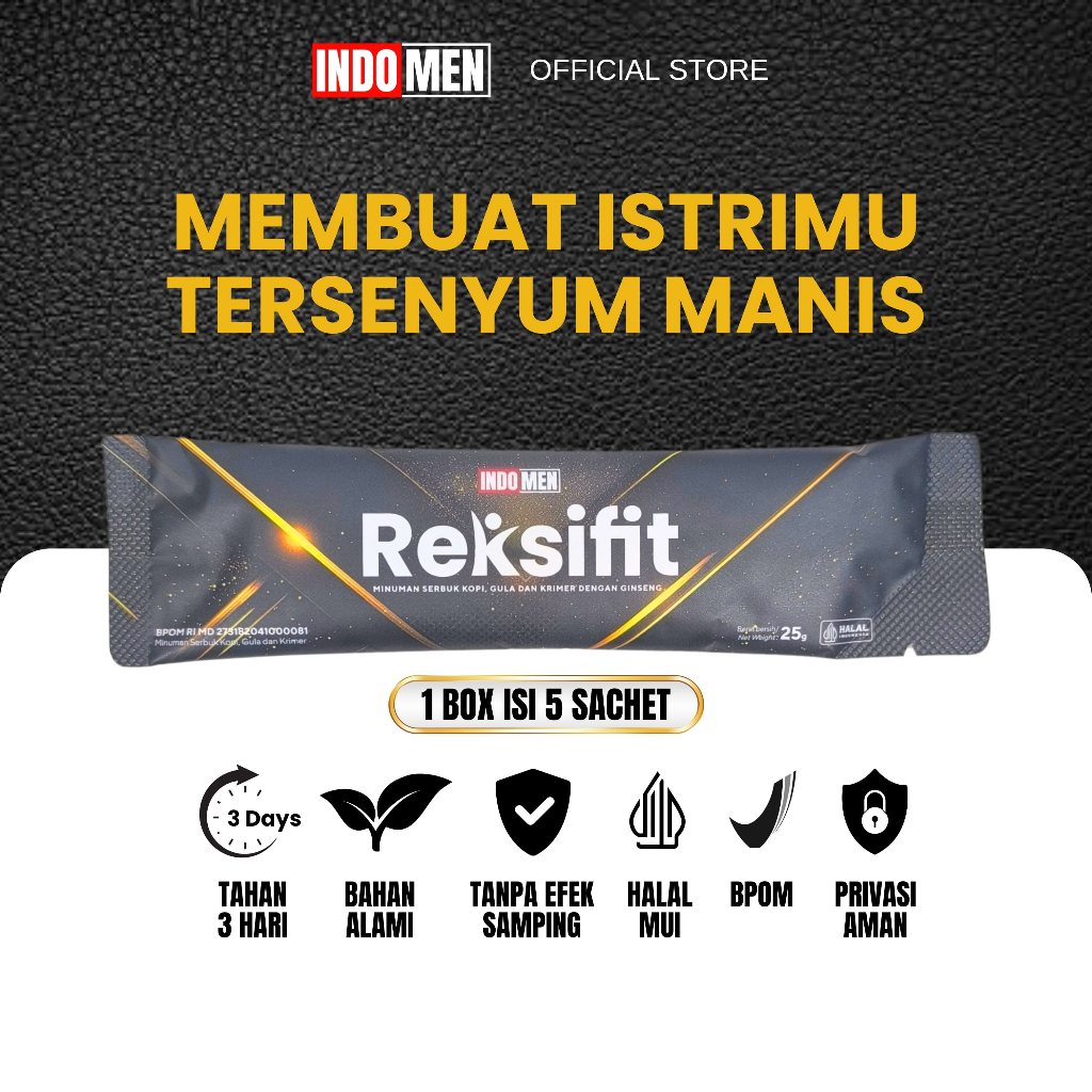 

INDOMEN Reksifit – Kopi Buat yang Mau Gaspol