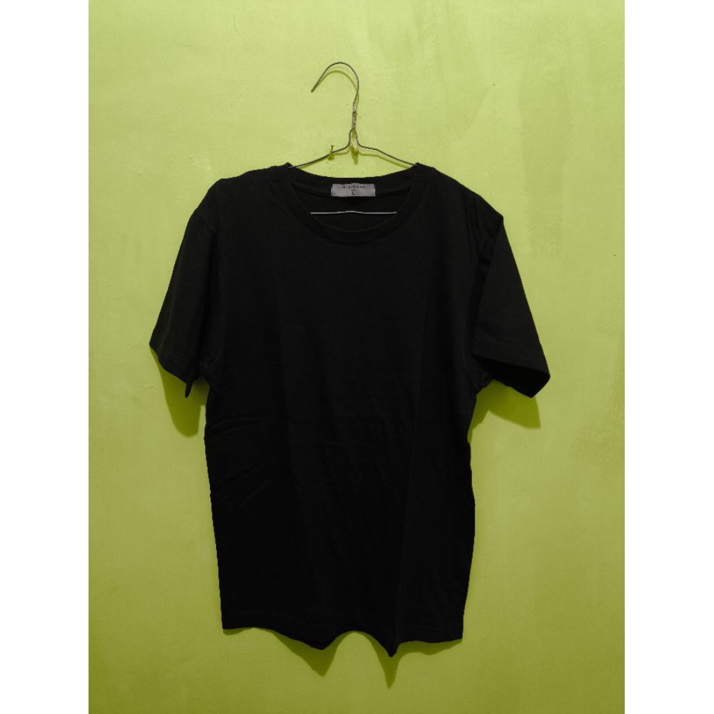 GIORDANO KAOS POLOS HITAM