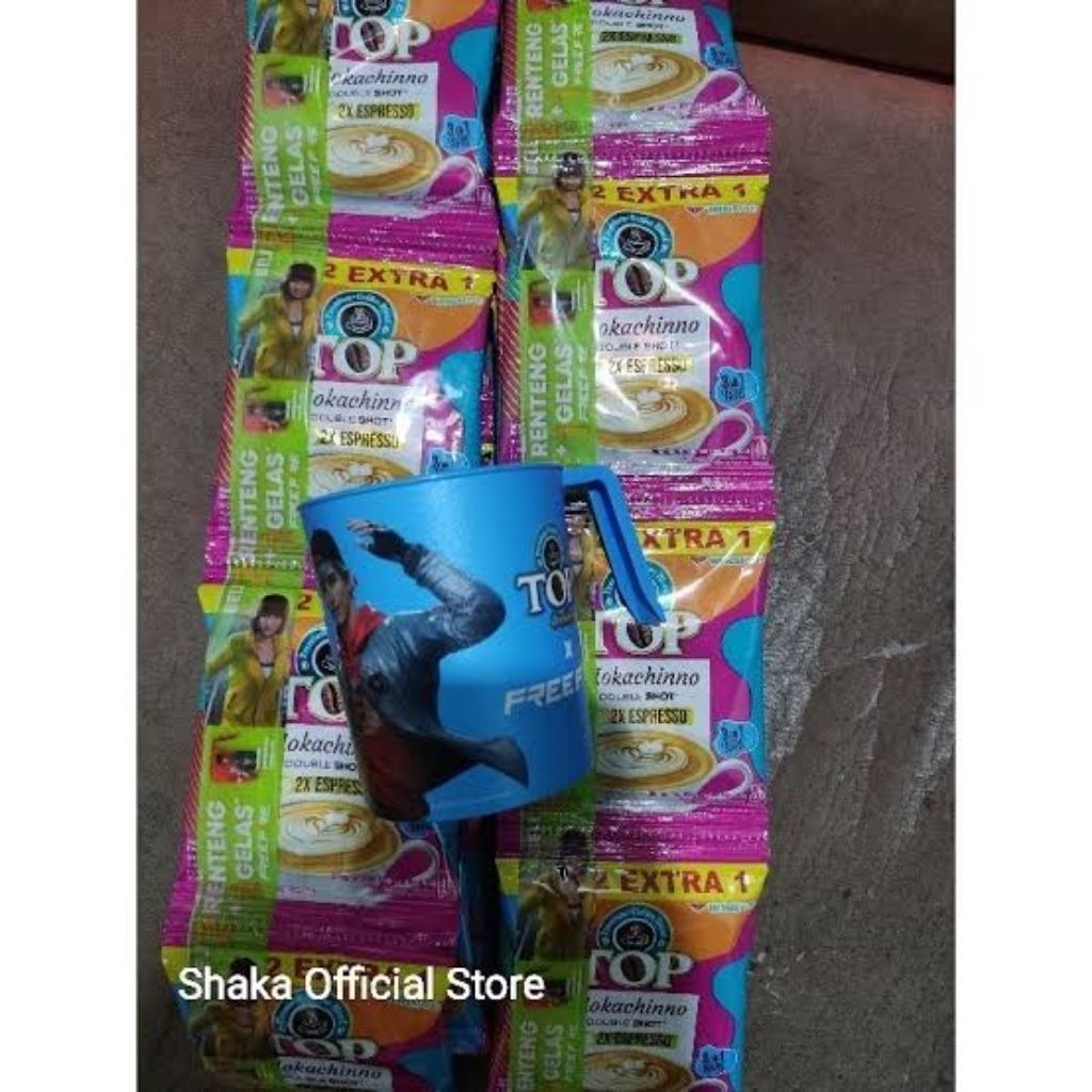 

Top kopi mochacino 1 dus free 6 gelas cantik