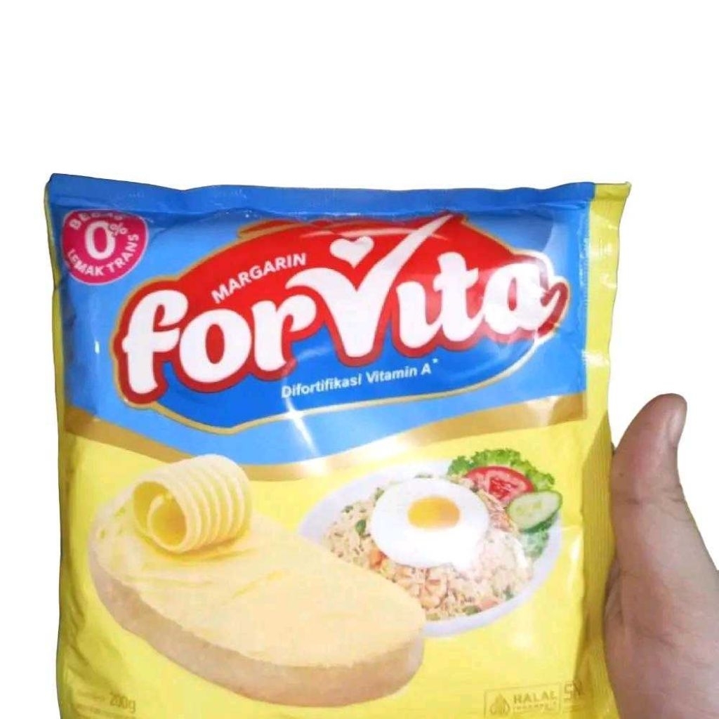 

ForVita Margarin Forvita Sachet 200gr x3