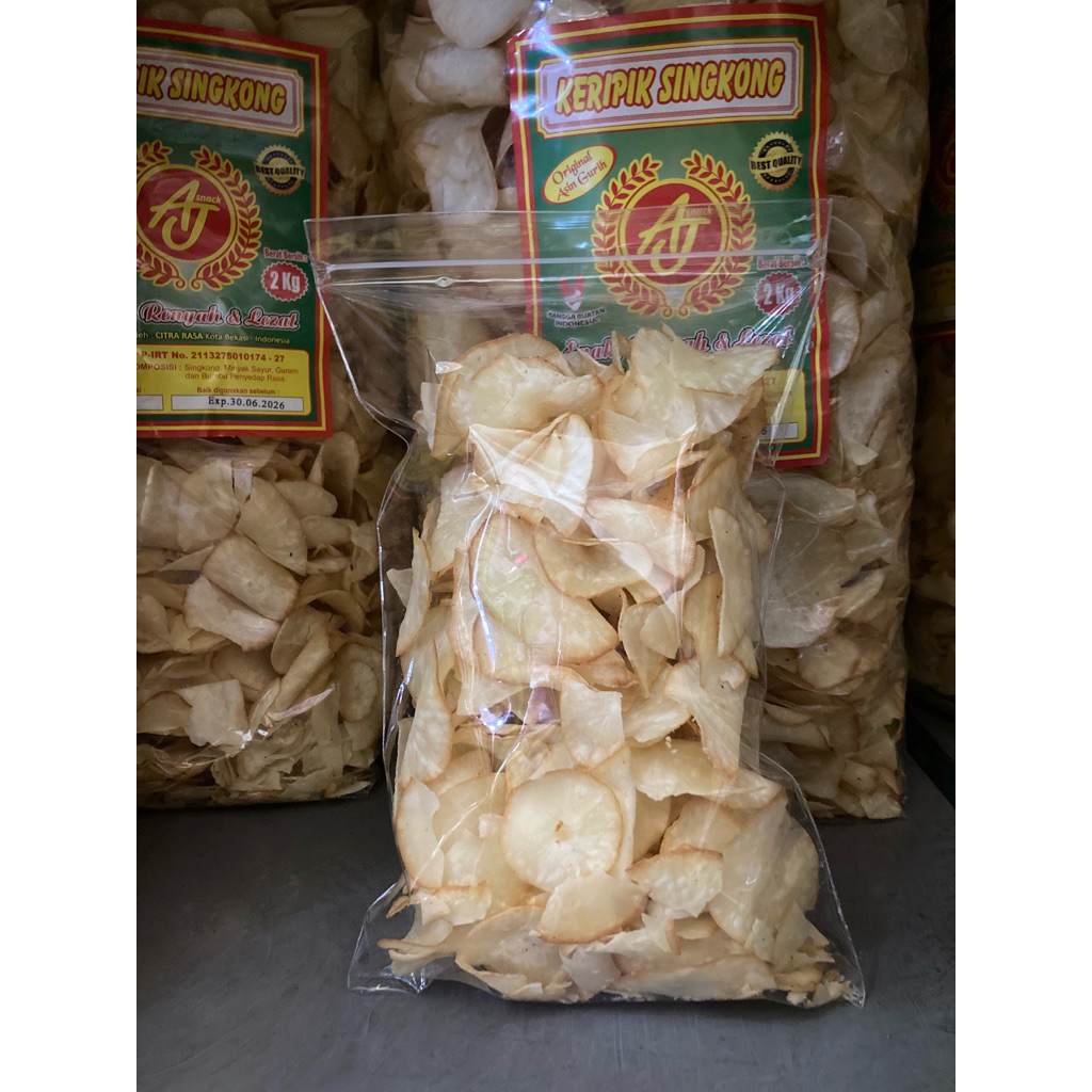 

Singkong Asin AJ 200Gr