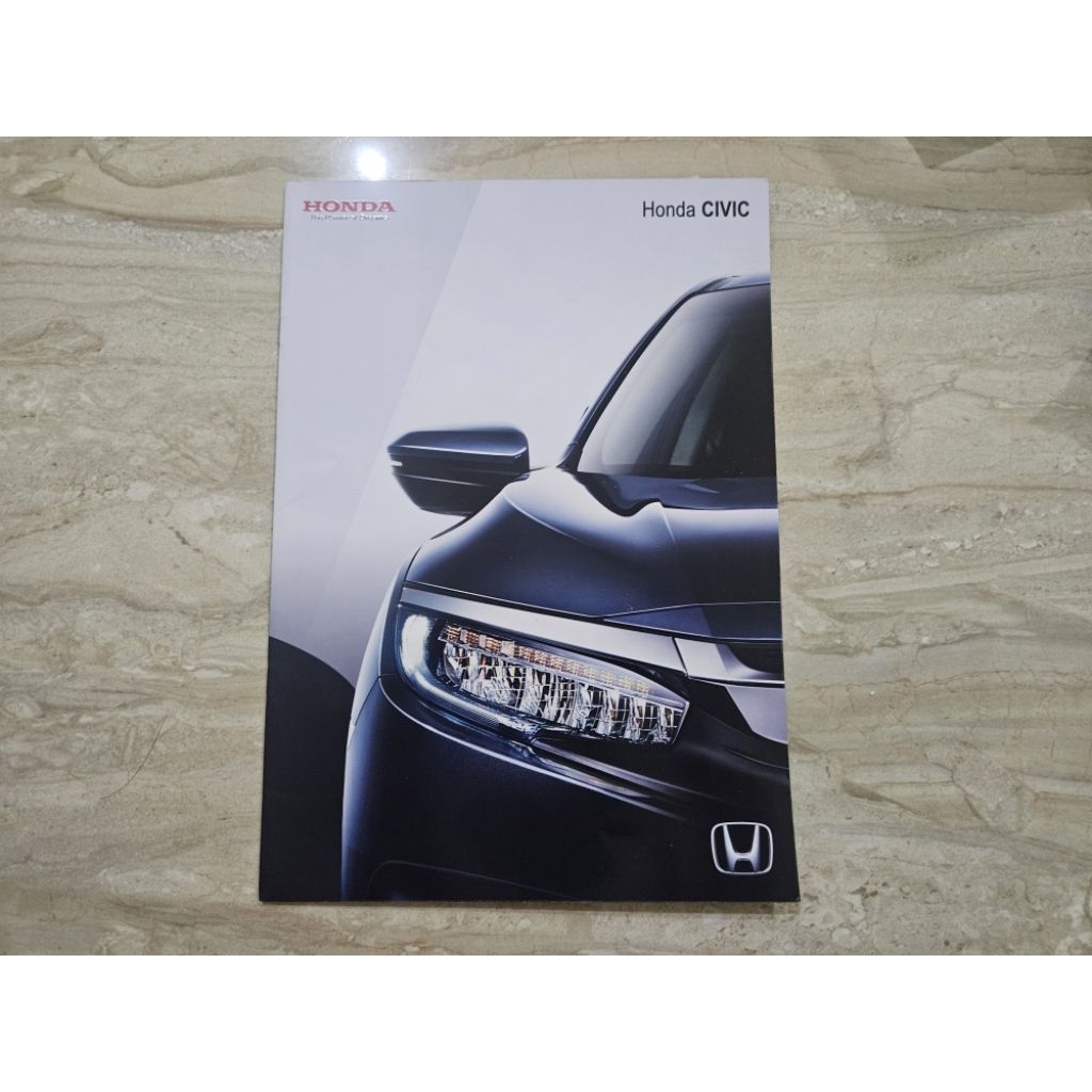 brosur katalog mobil honda civic 2016 buku booklet