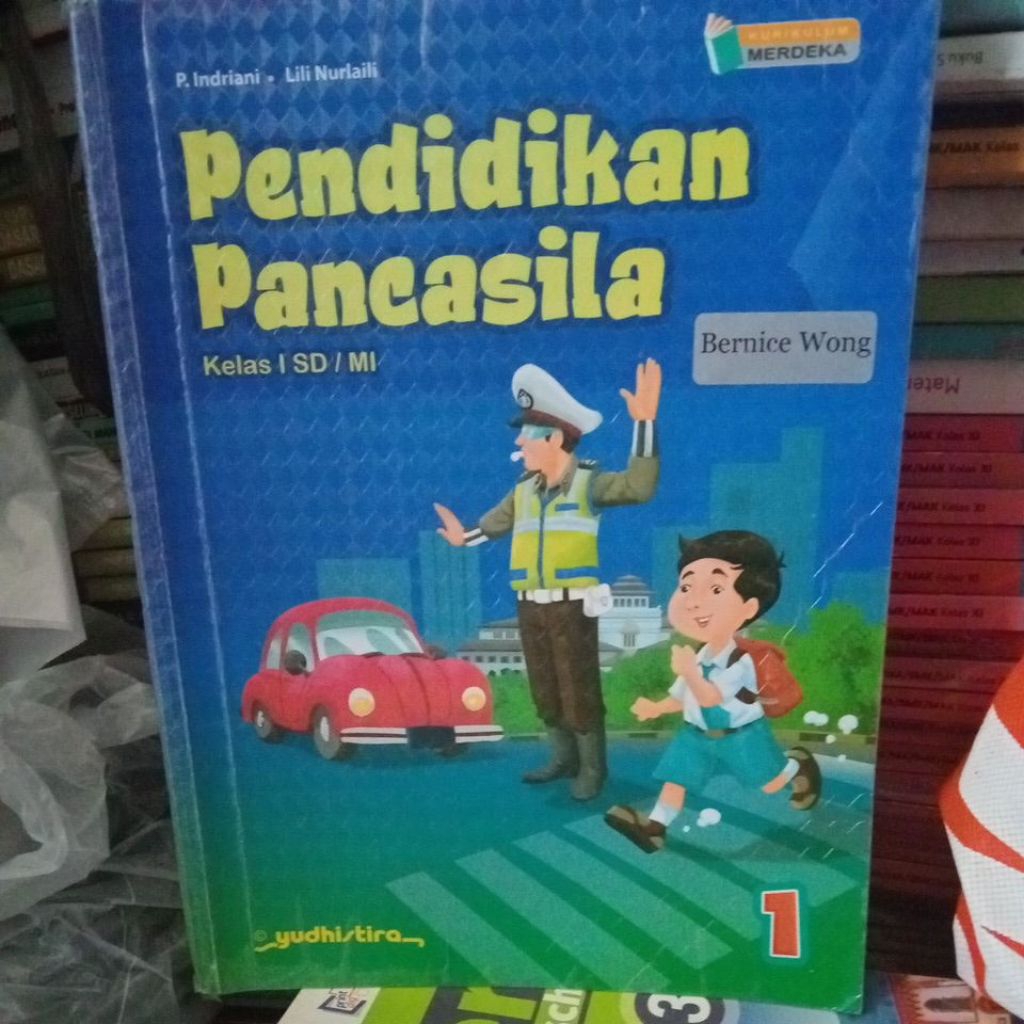 buku pendidikan Pancasila untuk kelas 1 SD