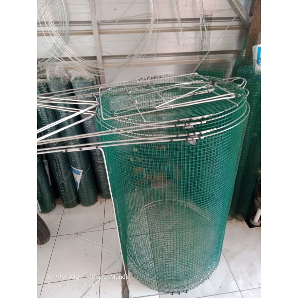 Umbaran/tenggaran MURAI bulat sleding panjang 3,5meter