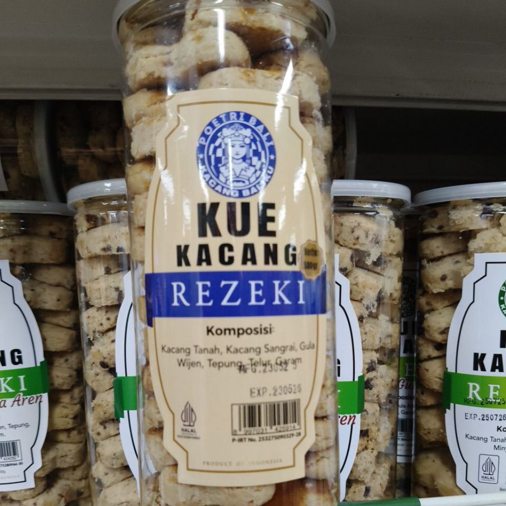 

Cemilan Kue Kacang Rejeki Putri Bali 500 gram