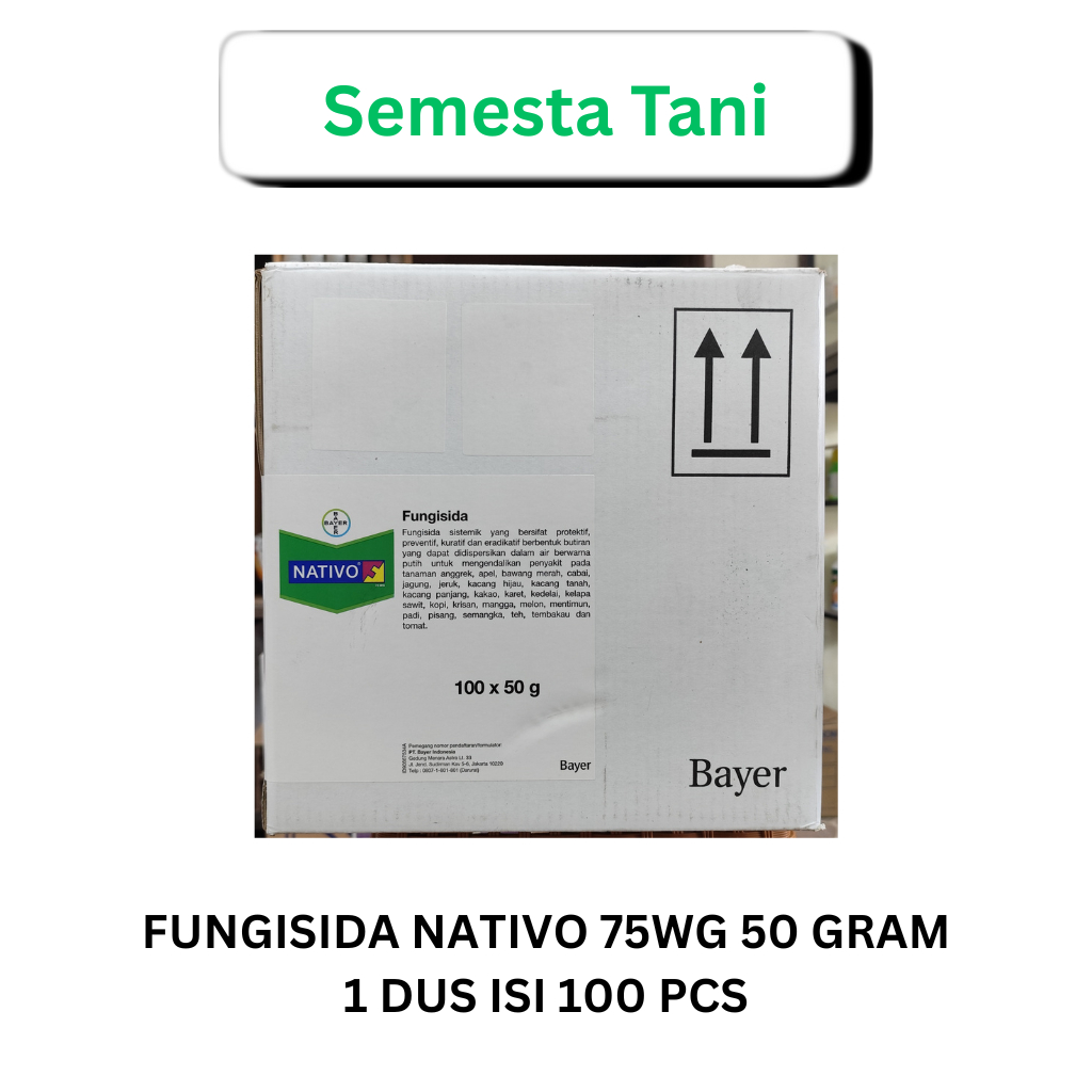 1 DUS - FUNGISIDA NATIVO 75WG 50 GRAM - 1 DUS ISI 100 PCS