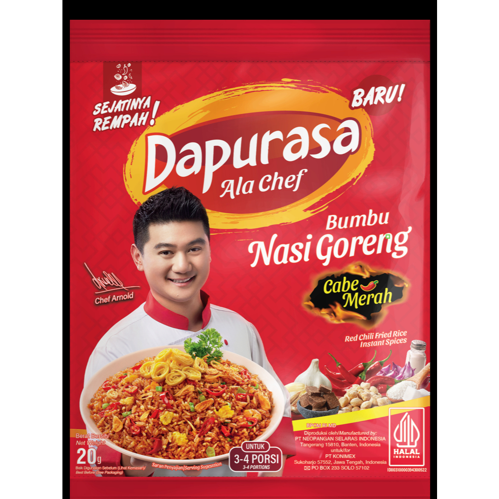 

DAPURASA Bumbu Nasi Goreng Cabe Merah