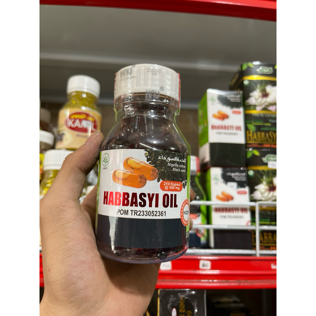 Habbasyi oil 210 kapsul