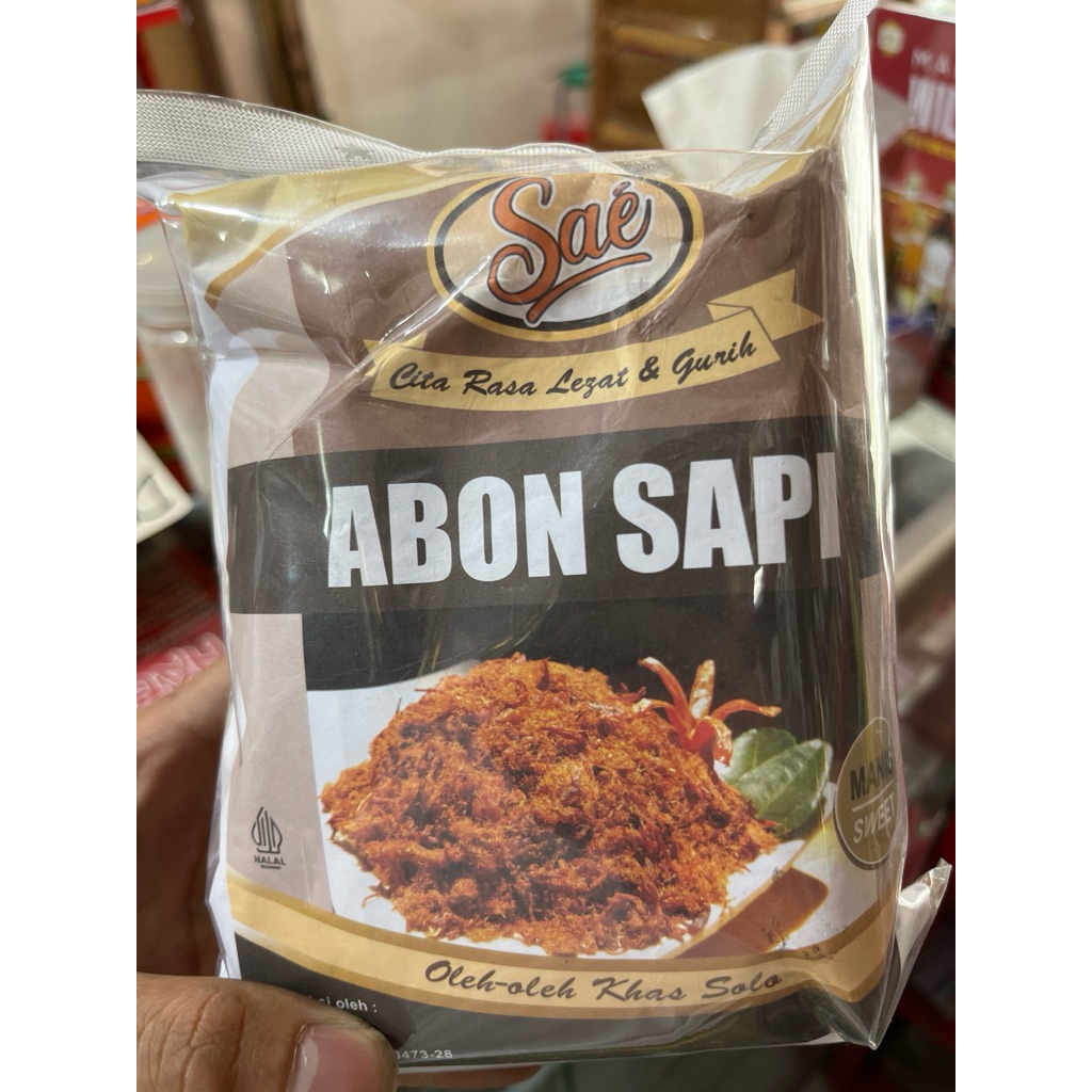 

Abon Sapi Manis / Pedas 250 Gram