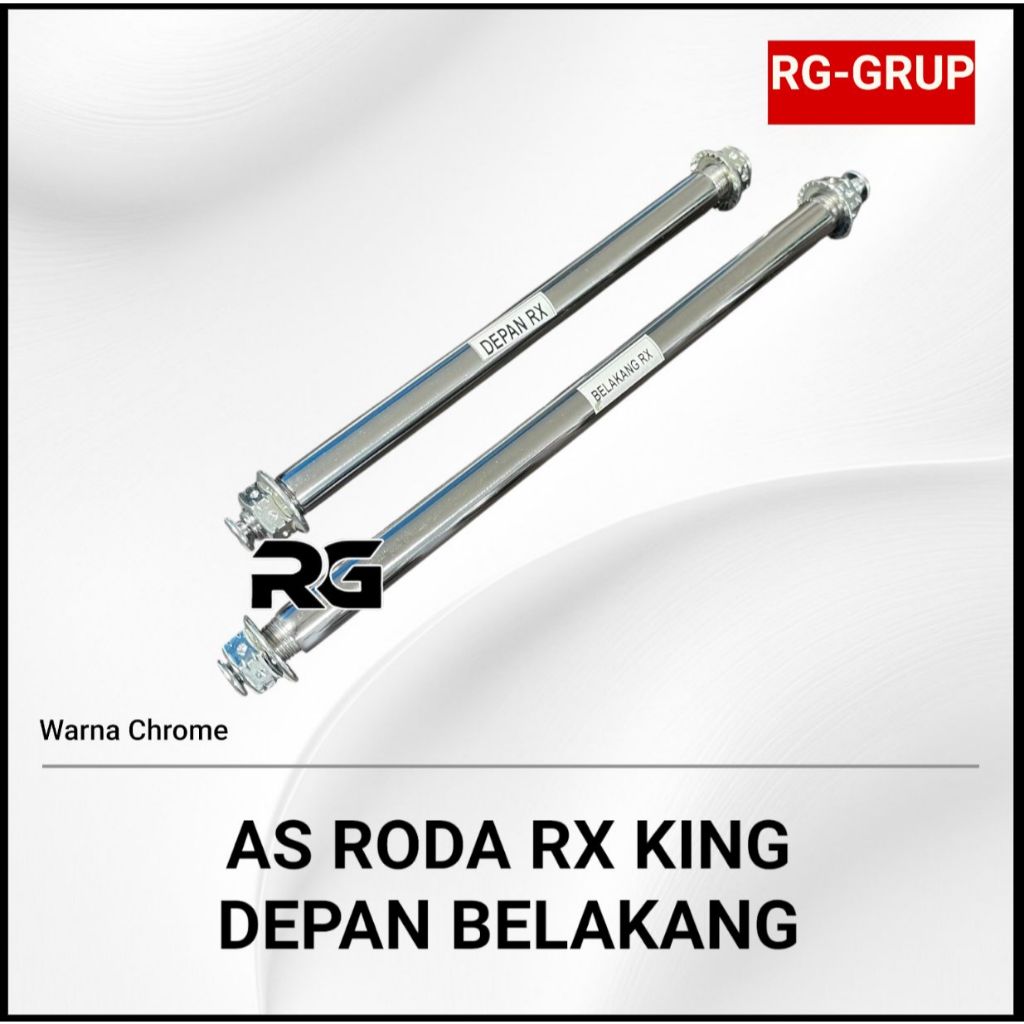 As Roda Depan Rx King Probolt CHROME Thailand Stainles Steel / As Roda Motor Rx King