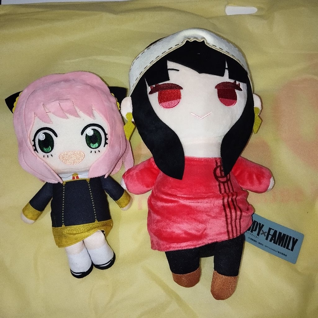 Boneka anime set SPY FAMILY - ANYA & YORK ORIGINAL