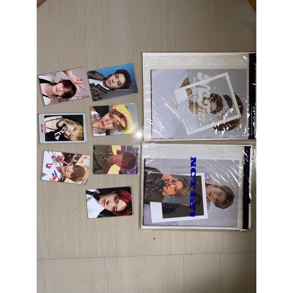 TAKE ALL Season Greeting Yuta 2020 Photo Pack Season Greeting Yuta 2021 Photo Pack NCT 127 Photo Con