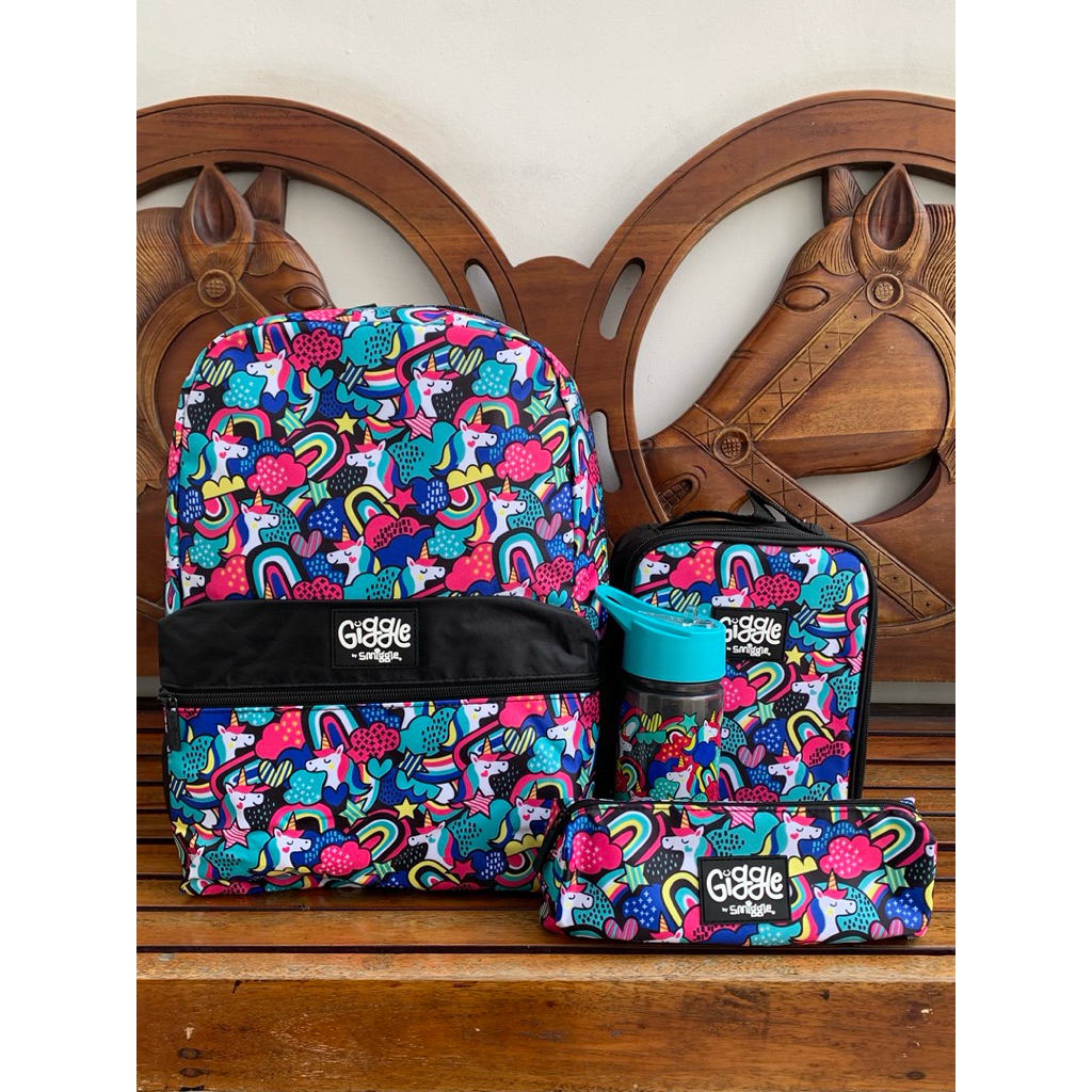 Backpack Smiggle Giggle Set