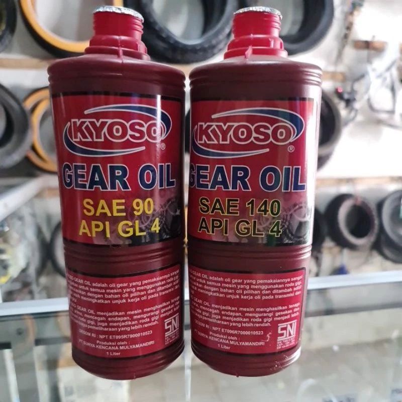 KYOSO OLI GARDAN DAN PERSNELING 1LITER SAE 90 DAN SAE 140 / OLI GARDAN MOBIL