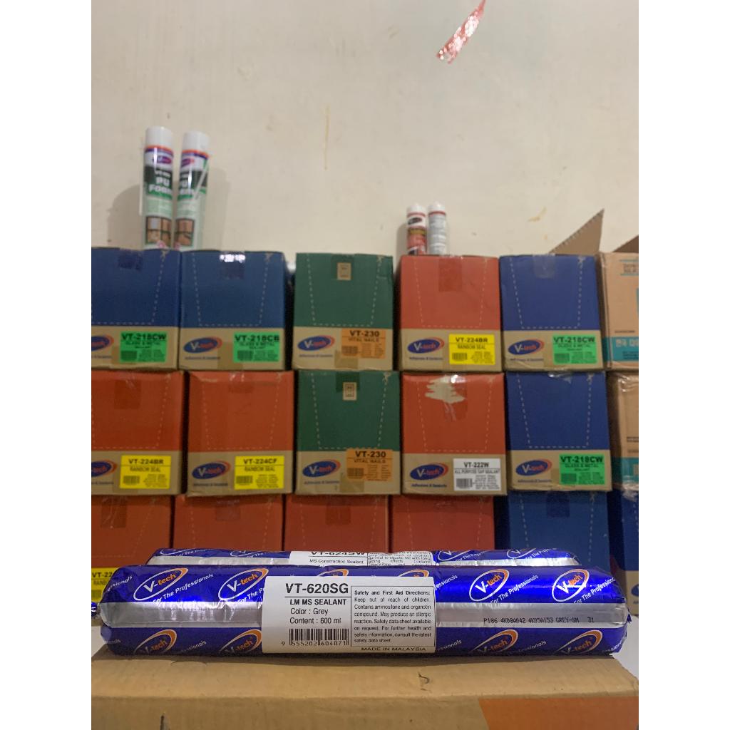 SEALANT SOSIS VTECH NIPPON SEALANT MS CONSTRUCTION VT-624 SEALANT ACP LEM MARMER 600ML