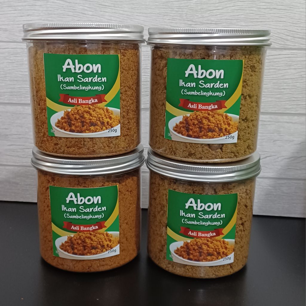 

Abon Ikan Sarden | Sambelingkung Sarden | Asli Bangka