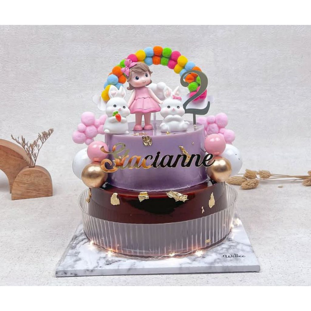 

Puding ulang tahun anak tema princess