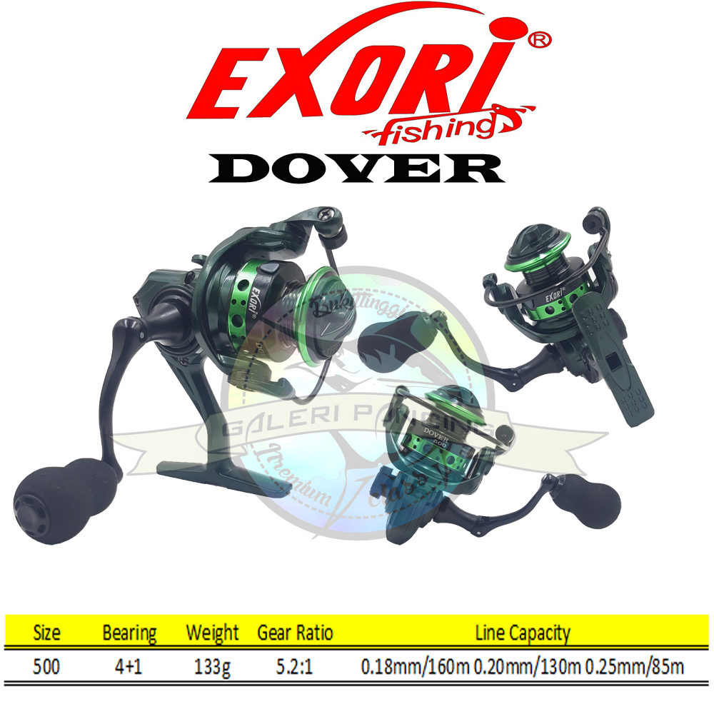 Reel Pancing Exori Dover 500 One Way