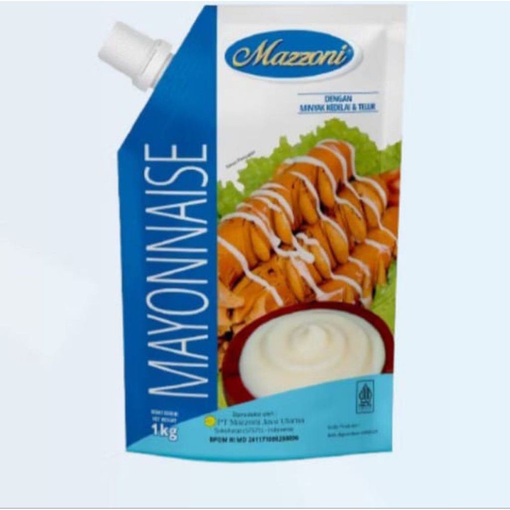 

MAZZONI MAYONAISE 1 KG EKONOMIS SPOUT