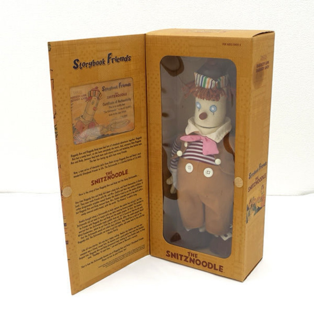 Dakin Raggedy Ann Andy Snitznoodle Limited Edition / Boneka Ragdoll Box Set anabell