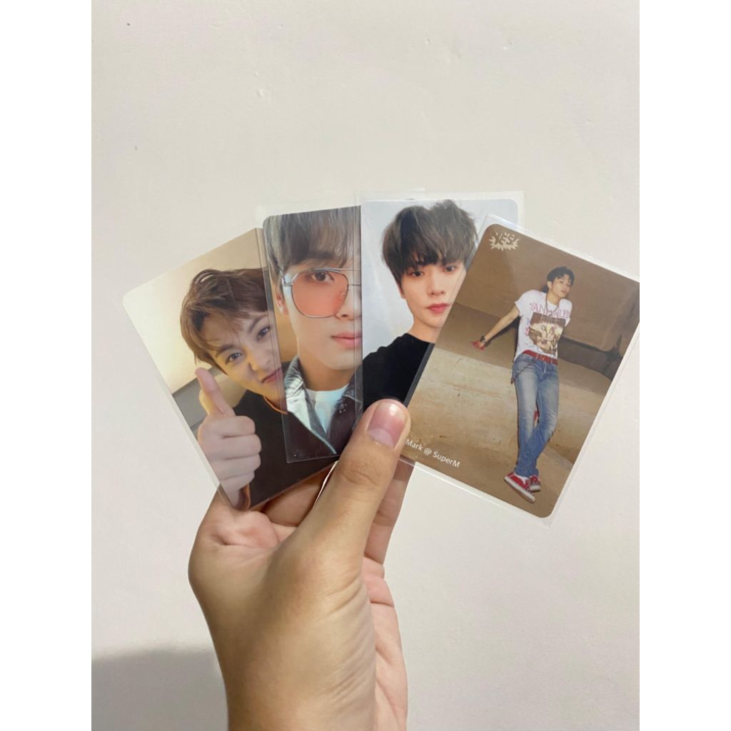 WTS PHOTOCARD MARK JEMPOL MARK YESCARD SUPERM JAEHYUN YZY RESONANCE PART 2 HAECHAN ACE WELCOME KIT