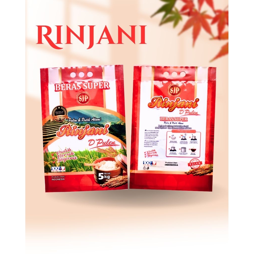

plastik beras rinjani 5 kg