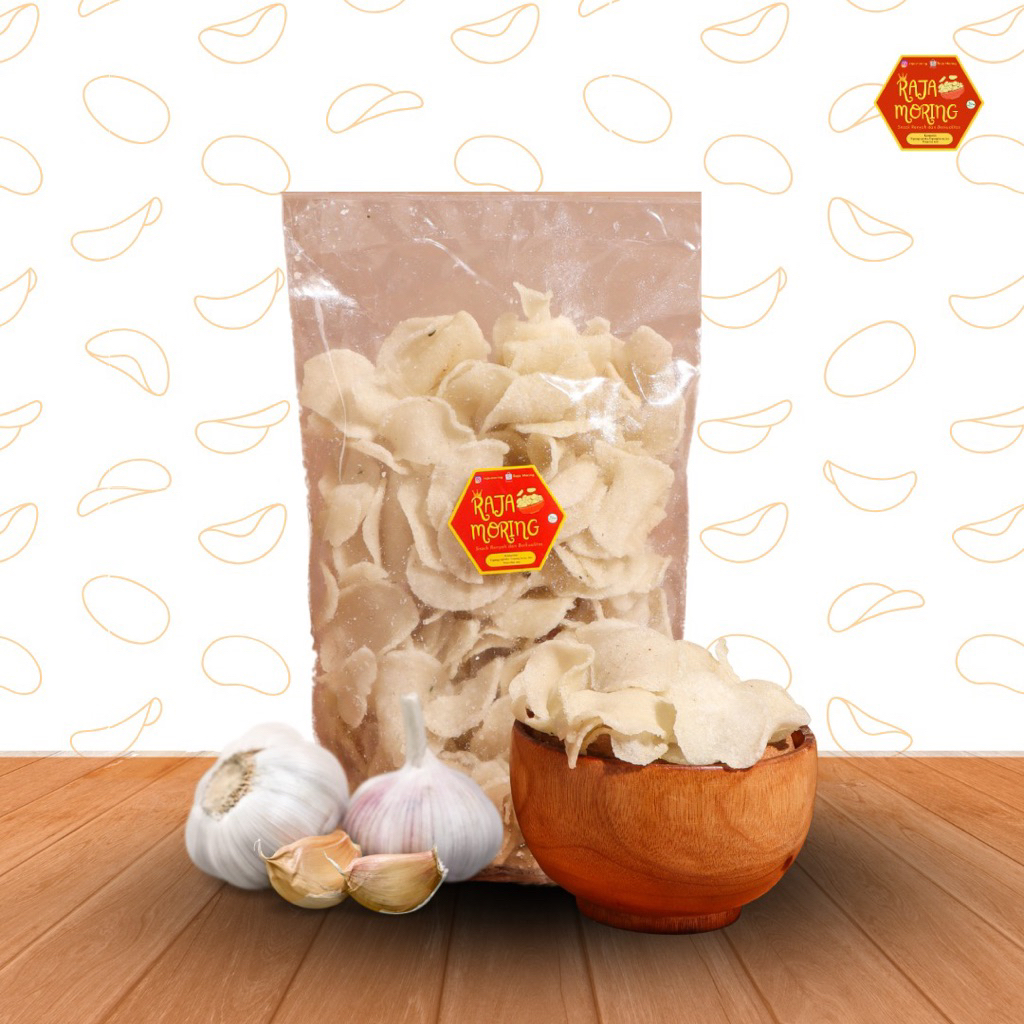 

Moring Cimol Kering Original 300g Snack Gurih Keripik - Raja Moring