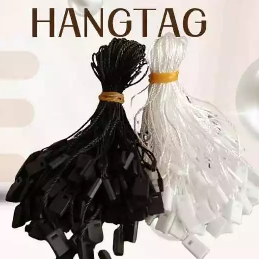 

Tali hangtag premium/tali baju/gantungan merek baju/1 ikat isi 25 pcs