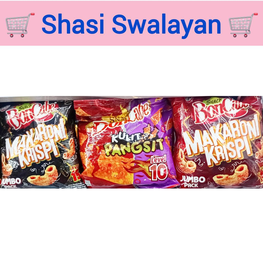 

BON CABE Makaroni/ Kulit Pangsit 10/ 15 - Makanan Ringan BonCabe